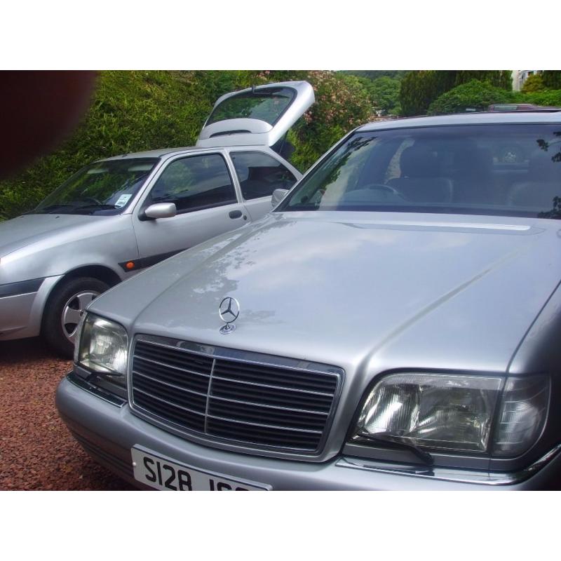 Mercedes S320 saloon 1998 auto has only done 103000 miles from new