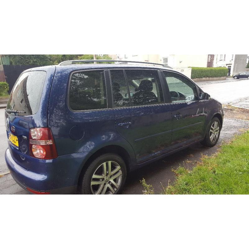 2007 VOLKSWAGEN TOURAN Diesel 1.9TDI 7 SEATER full service history**TOW KEYS**