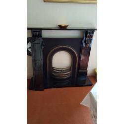 Granite Fireplace