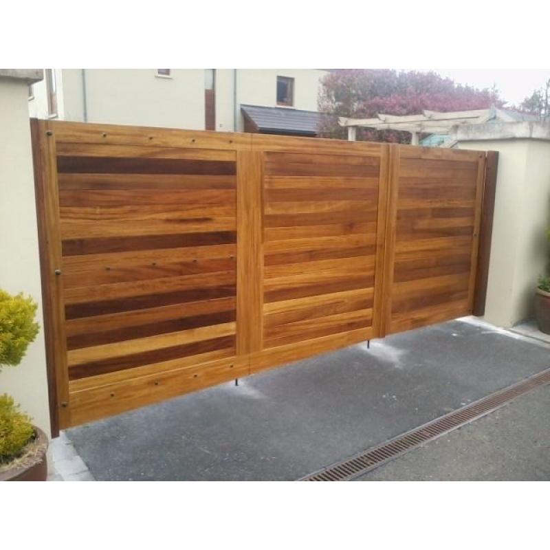 Wooden Entrance Gates