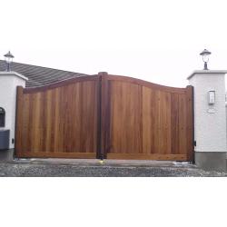 Wooden Entrance Gates