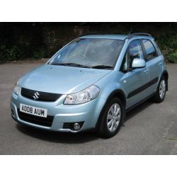 SUZUKI SX4 1.6 GL 2008 (08) ONLY 63K FSH 8 X STAMPS / 1YRS MOT / JUST SERVICED!!