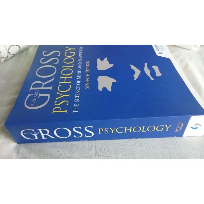 Psychology: The Science of Mind and Behaviour 7th Edition (Richard Gross)