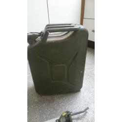 20 litre jerrycan WITH spout.