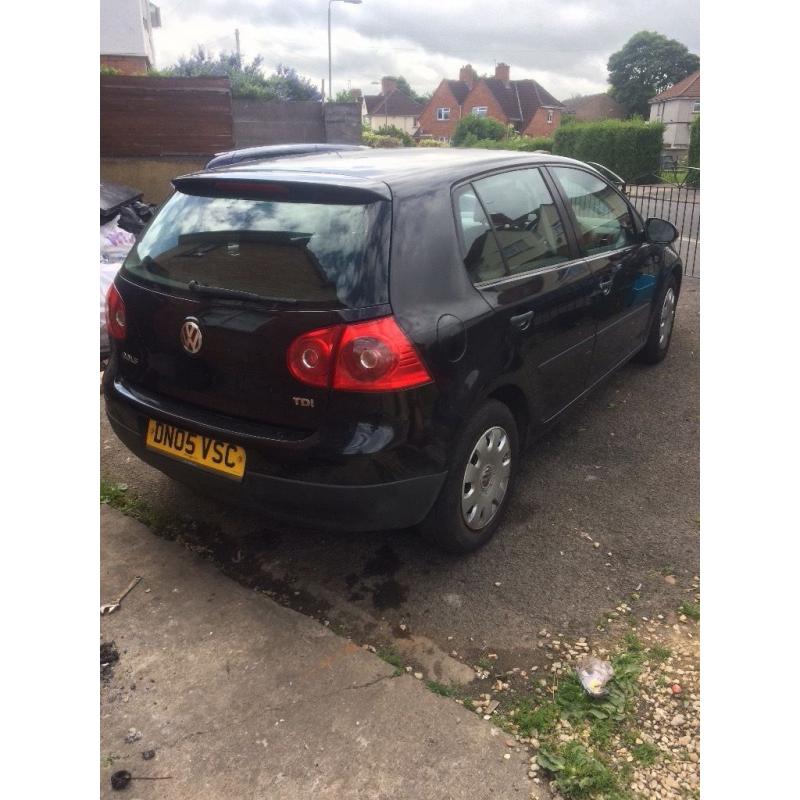 Golf 1.9 tdi s black 05 plate new cambelt 28/5/15 service history etc 800 Ono 07880220357