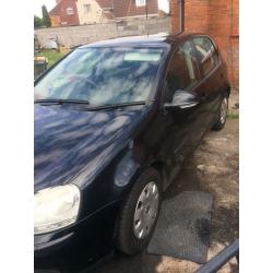 Golf 1.9 tdi s black 05 plate new cambelt 28/5/15 service history etc 800 Ono 07880220357