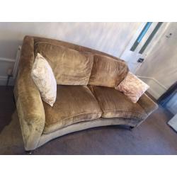 Laura Ashley 3 seater Reigate sofa in caitlyn biscuit