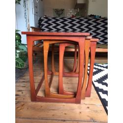 Set of 3 nesting tables, mid century Gplan