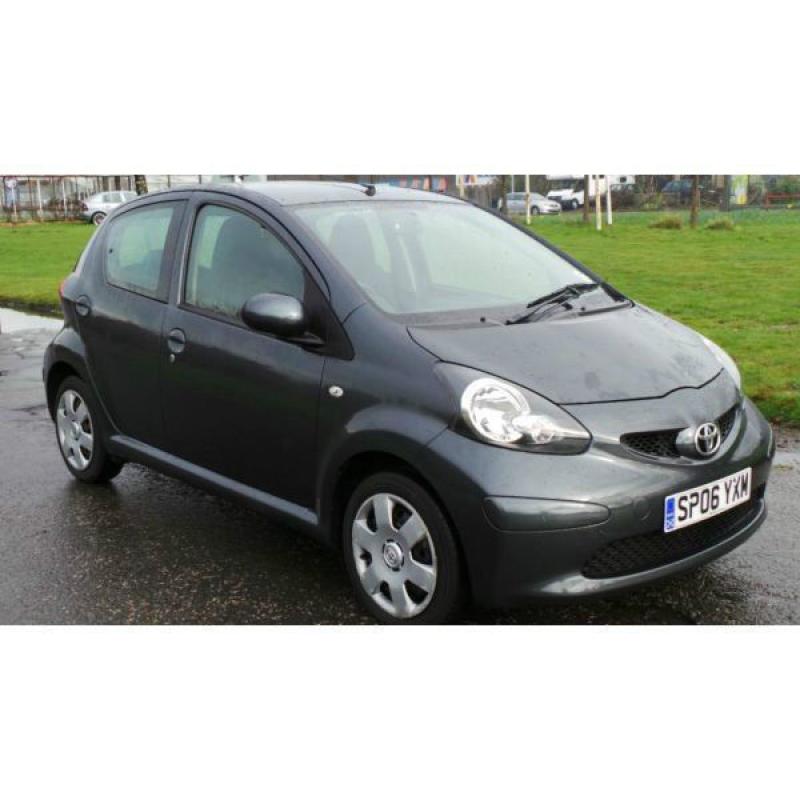 2006 Toyota Aygo 1.0 VVT-i + 5dr mot 06/17 (PART EX WELCOME)FREE 24HR INSURANC