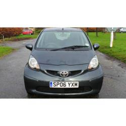 2006 Toyota Aygo 1.0 VVT-i + 5dr mot 06/17 (PART EX WELCOME)FREE 24HR INSURANC