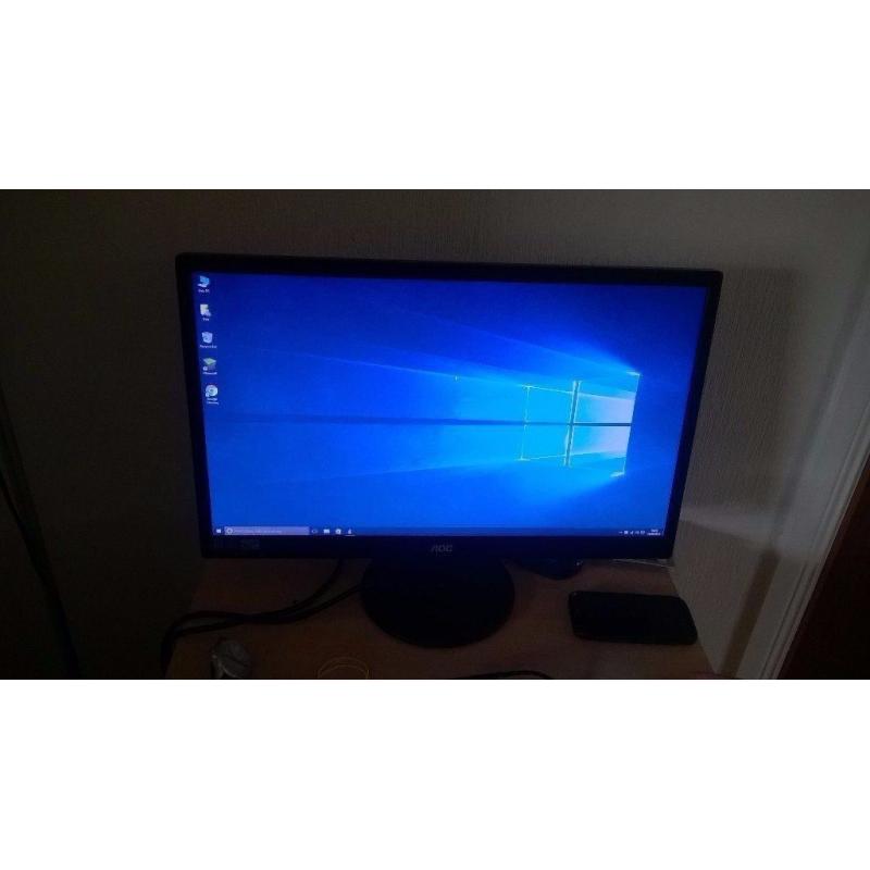 Aoc 22 inch HD Pc Monitor 1920x1080p