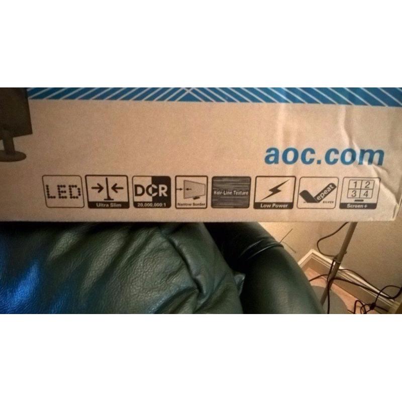 Aoc 22 inch HD Pc Monitor 1920x1080p