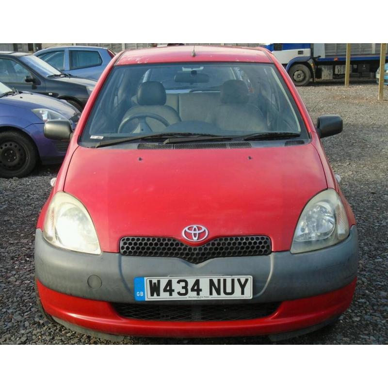 W Reg TOYOTA YARIS CHEAP TO RUN