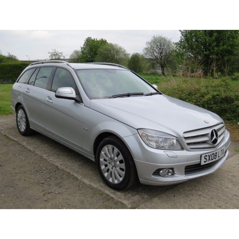 !!1 PREVIOUS OWNER!! 2008 MERCEDES C220 CDI ELEGANCE / MASSIVE SPEC / FULL SERVICE HISTORY / MOT