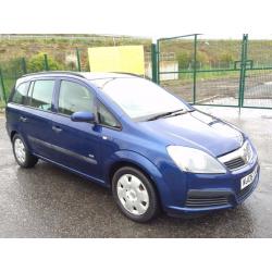 2006 Vaxhall Zafira Expression 1.6 petrol 7 seats 1 year MOT