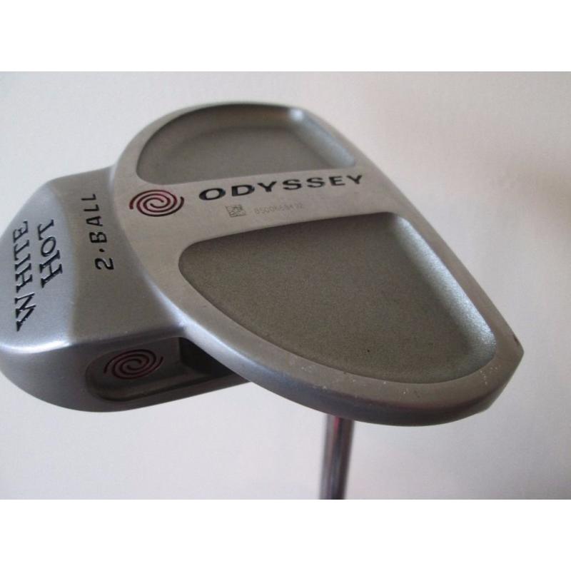 ODYSSEY WHITE HOT 2 BALL PUTTER-IN VGC