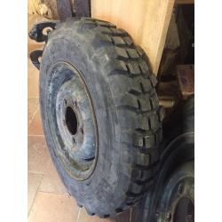 Two Landrover Wheels
