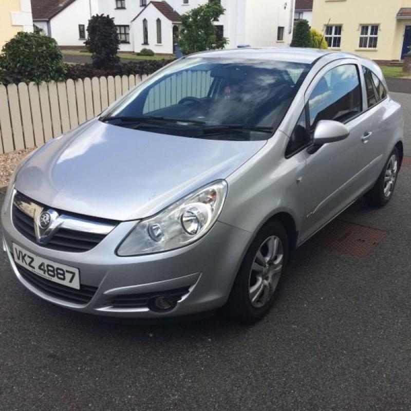 Vauxhall Corsa Club 1.2 Petrol, 2008, 65k miles