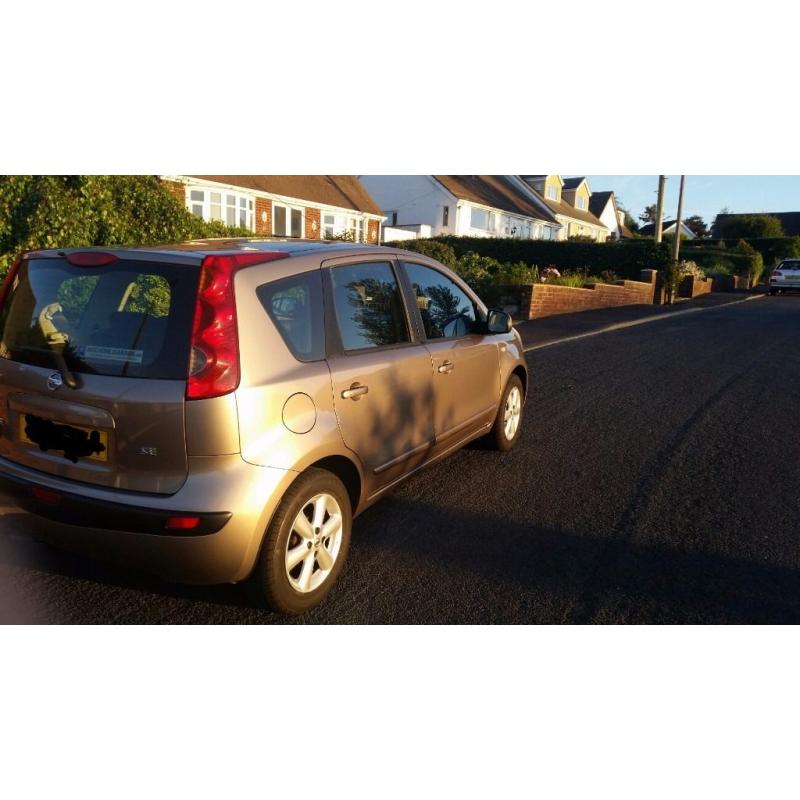 Nissan note 1.6 2006 se auto with low mileage.