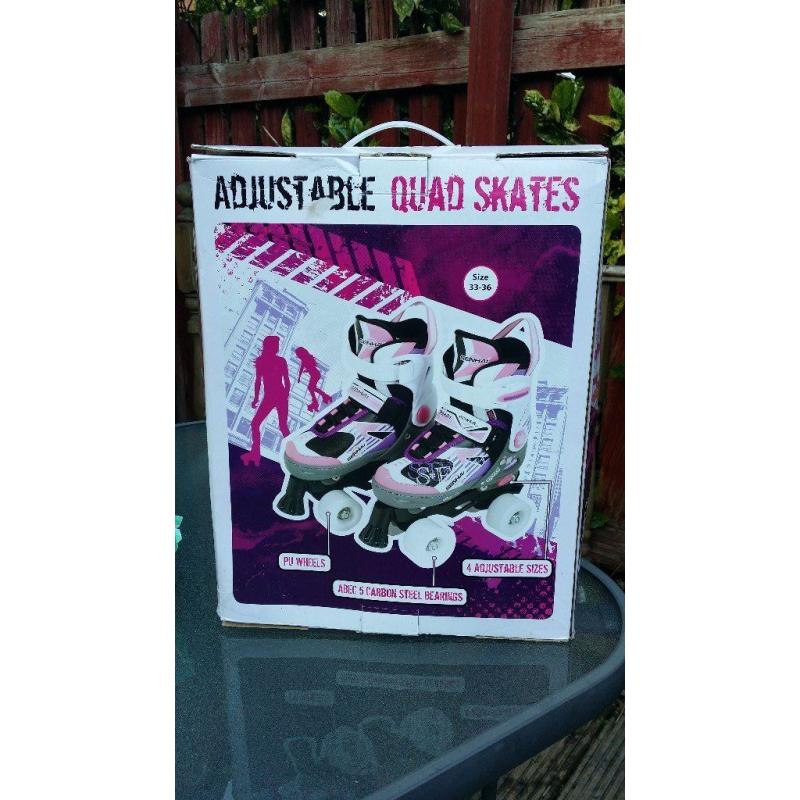 Adjustable Quad skates