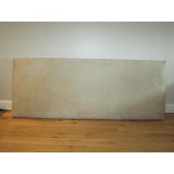 Silentnight Paris Velour Headboard Natural Colour 'Brand New'