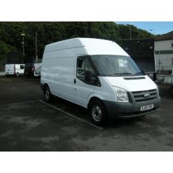 2010/60 FORD TRANSIT T350 115 LWB HI/ROOF RWD 2.4TDCI DURATORQ 6 SPD DIESEL VAN