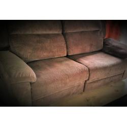 Brnd new! Luxury velvet large 2 seater Power reclining sofa