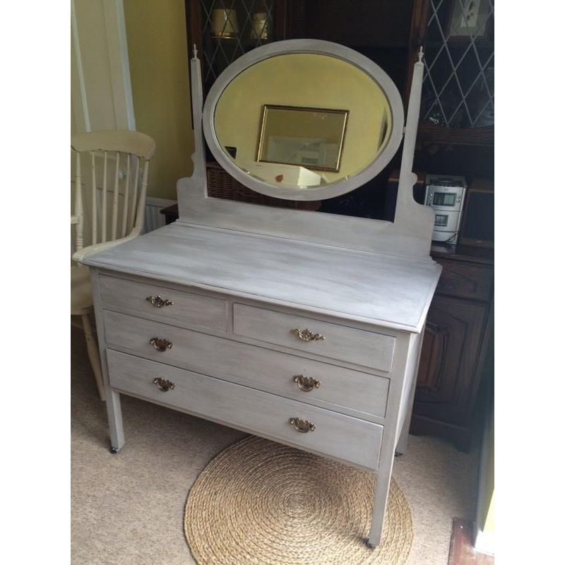 Up cycled Solid Mahogany Dressing Table / Free Delivery