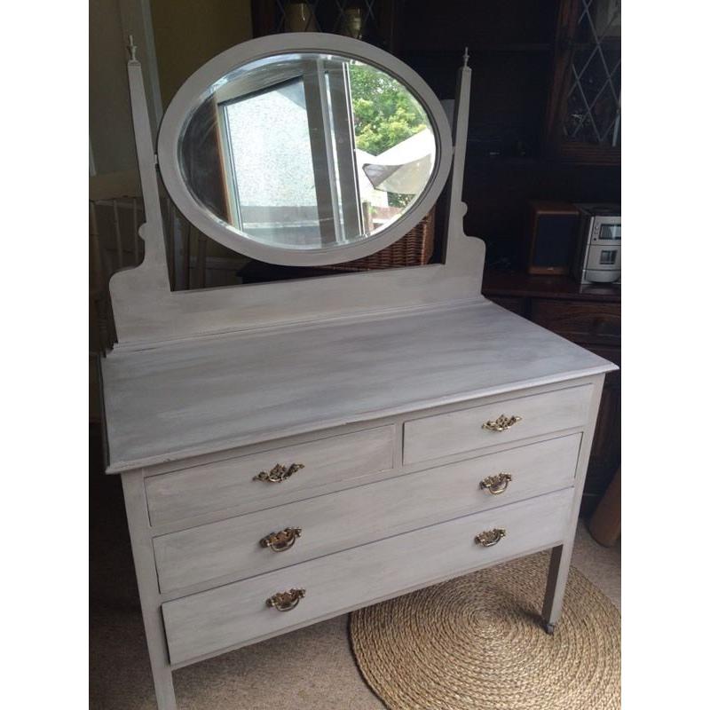 Up cycled Solid Mahogany Dressing Table / Free Delivery