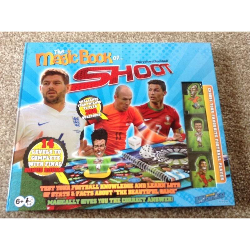 *brand new* magic book of shoot football quiz