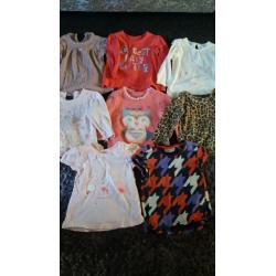 Bundle Baby Girls Clothes 9-12 months