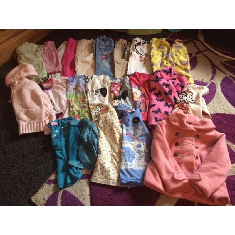 Girls bundle 2-3 and 3-4 years