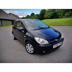 2009 HYUNDAI GETZ...1.1 PETROL...ONLY 1 OWNER...SERVICE HISTORY...LONG MOT