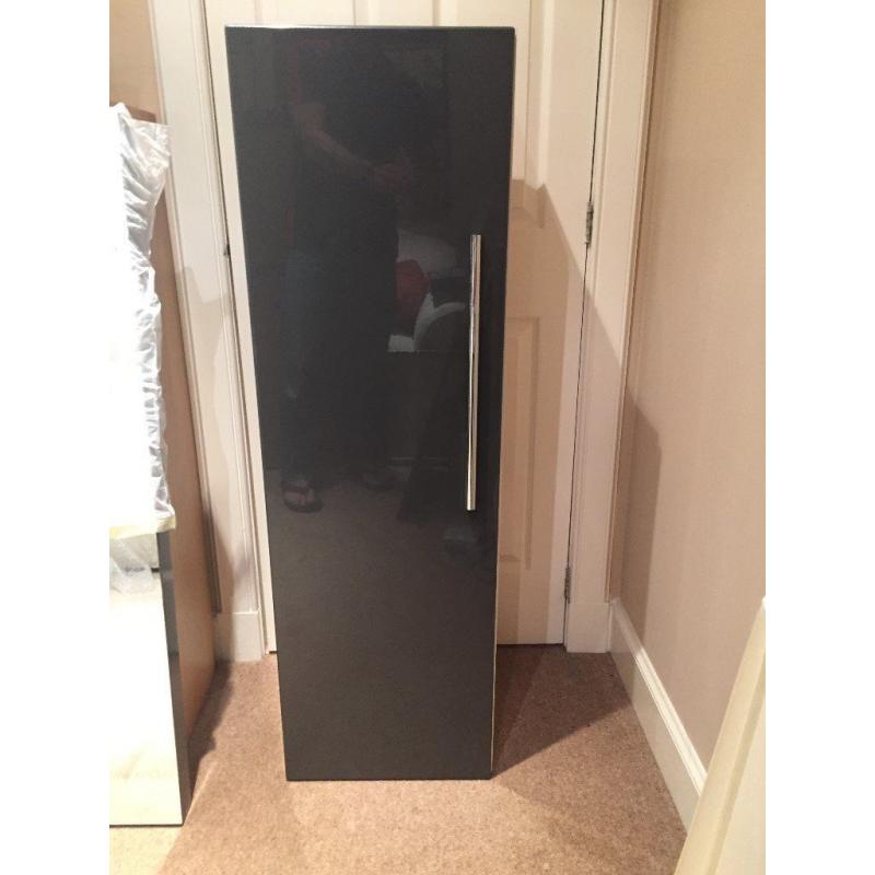 Bathroom cabinet, matching mirror and shower side panel for sale