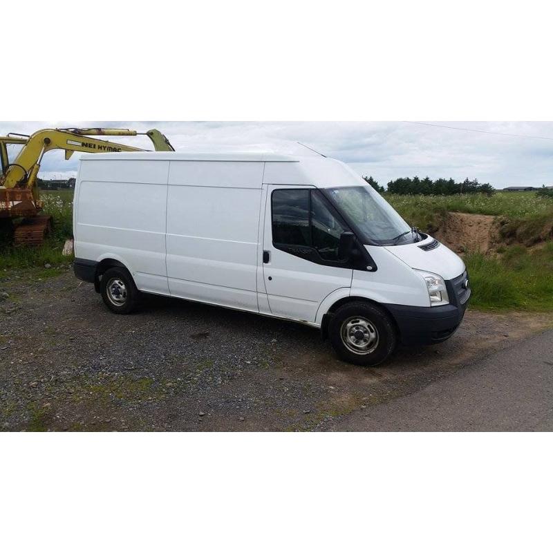 FORD TRANSIT VAN 2012 3500GVW