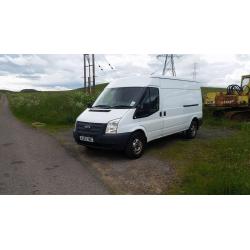 FORD TRANSIT VAN 2012 3500GVW