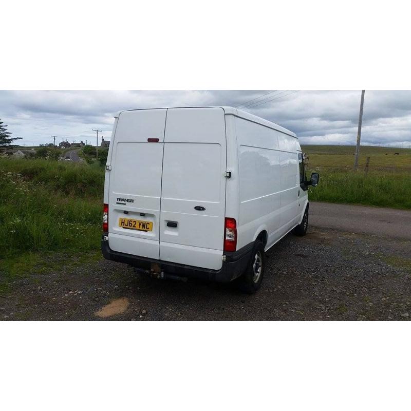 FORD TRANSIT VAN 2012 3500GVW