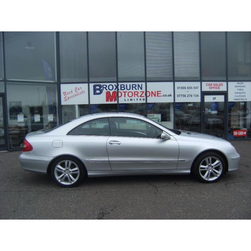 2005 55 MERCEDES-BENZ CLK 2.1 CLK220 CDI AVANTGARDE 2d 148 BHP MOT JAN 2017 ** GUARANTEED FINANCE **