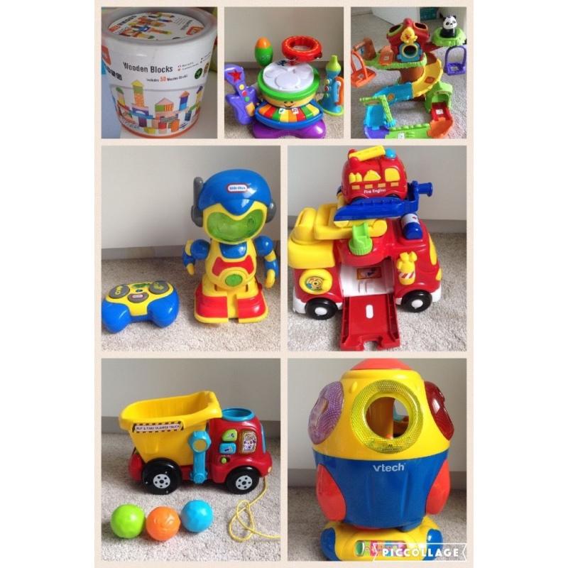 Various toys