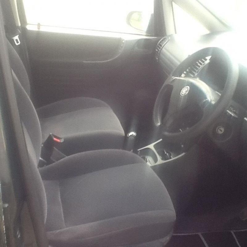 Vauxhall Zafira 1.6 club 7 seater