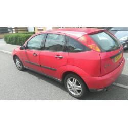 Ford focus ztec 1.6 petrol