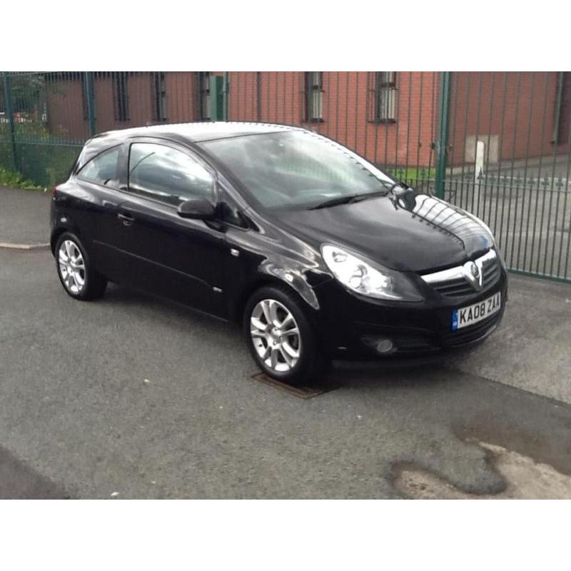 Vauxhall/Opel Corsa 1.2i 16v ( a/c ) 2008MY SXi 12 months MOT FINANCE AVAILABLE