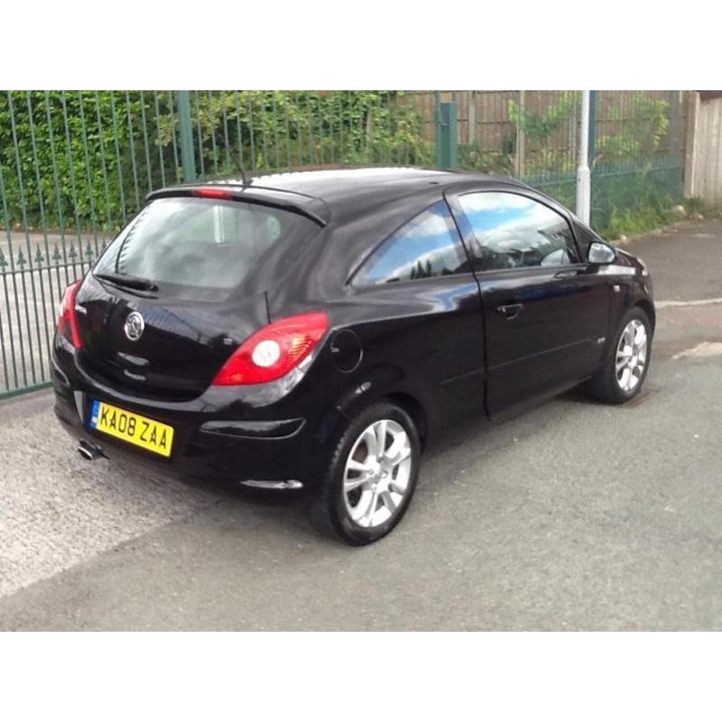 Vauxhall/Opel Corsa 1.2i 16v ( a/c ) 2008MY SXi 12 months MOT FINANCE AVAILABLE