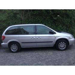 Chrysler Voyager 2.5 CRD diesel ,7 seater for sale, manual,108k milage