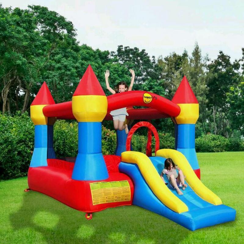 Bouncy castle with slide