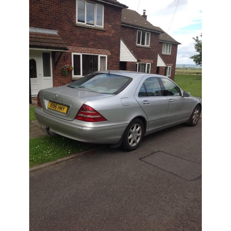 Mercedes S320 CDi 2001, Diesel in good condition with virtual fsh. High specn.