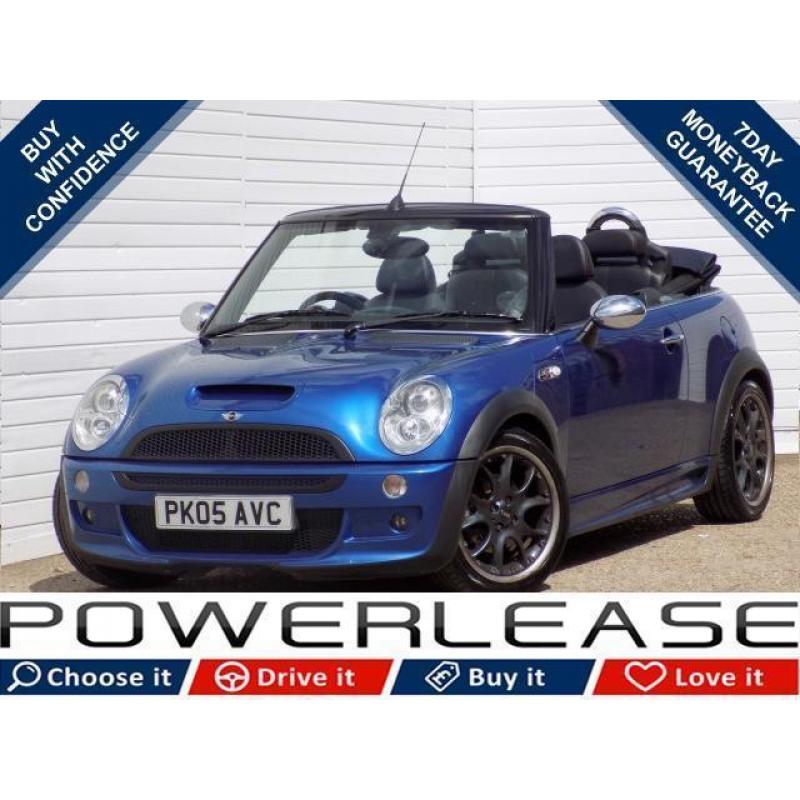 2005 MINI CONVERTIBLE 1.6 COOPER S 2D 168 BHP