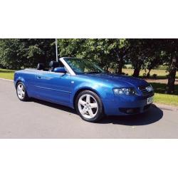 AUDI A4 CABRIOLET 1.8 T 2DR STUNNING SUMMER CAR WITH FULL YEAR MOT & FSH