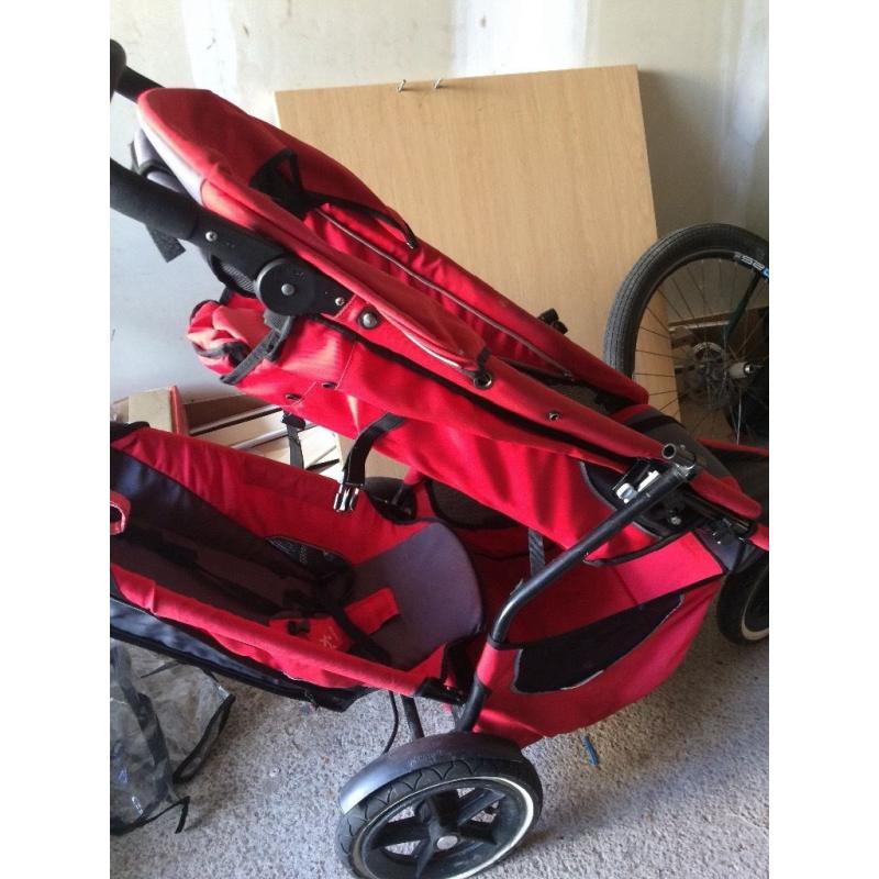 Phil and teds double buggy