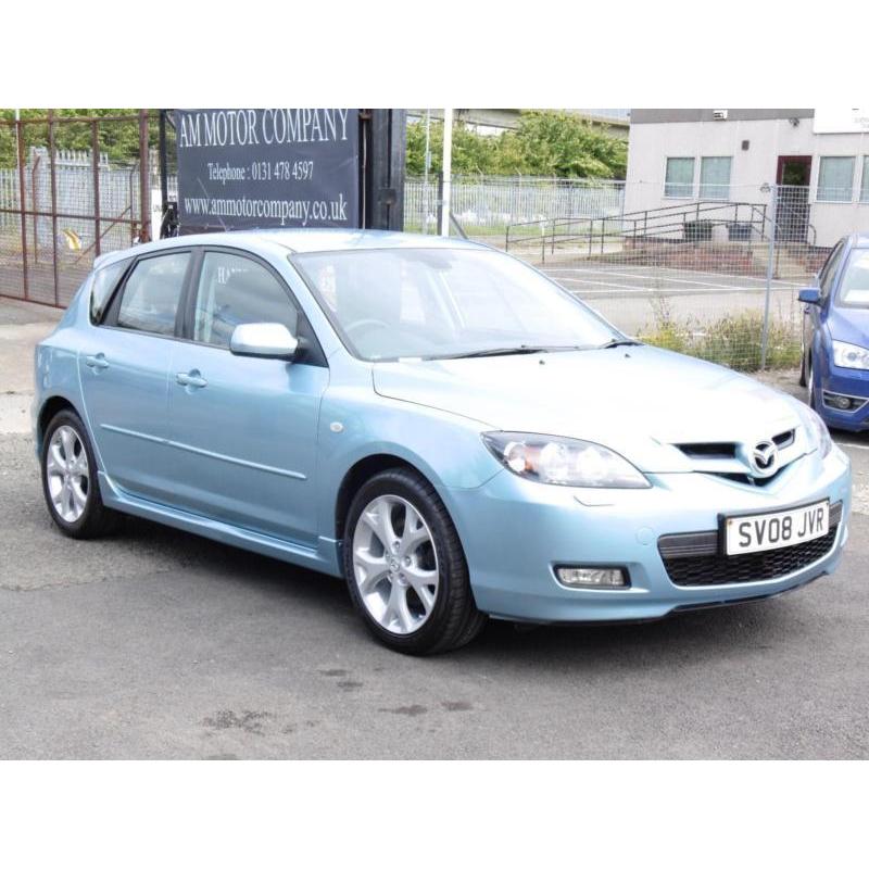 Mazda 3 2.0D Sport, Blue, Hatchback, 2008, FSH, 6 Months AA Warranty